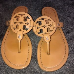 Tory Burch Miller Sandals (tan)